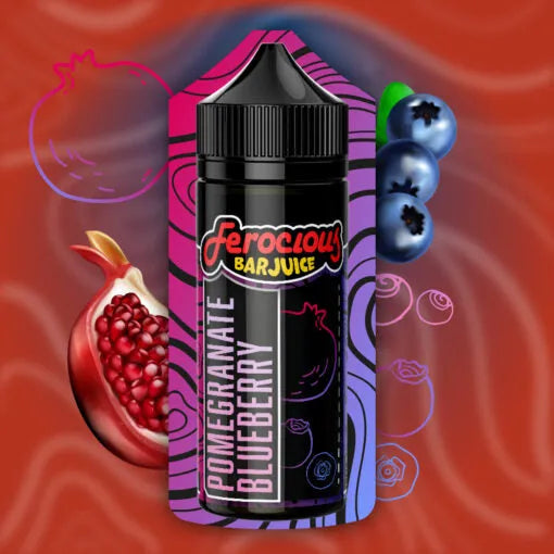 Pomegranate Blueberry 50/50 | Ferocious E-Liquid (Granatapfel-Heidelbeere)