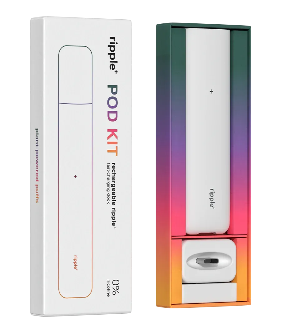 Pod Kit wiederaufladbares gerät Ripple+