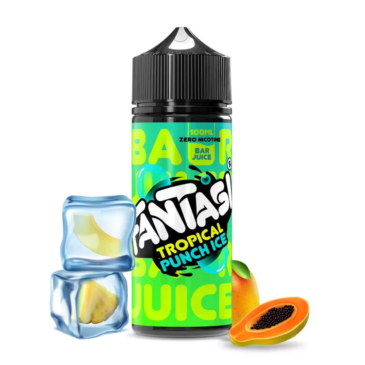 Tropical Punch Ice 50/50 E-Liquid (Blaues Himbeereis) | Fantasi