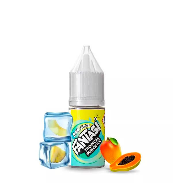 Tropical Punch Ice 10ml Nikotinsalz | 50/50 E-Liquid | 20mg | Fantasi