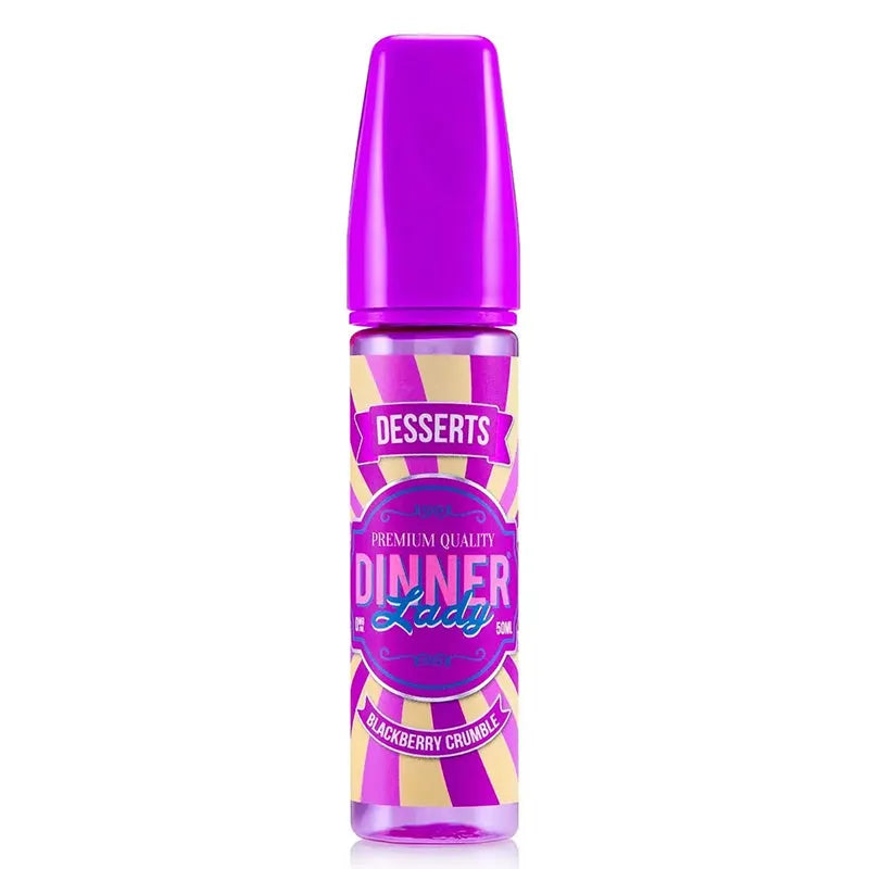 Dinner Lady Blackberry Crumble Desserts | 50ml | 70/30 E-Liquid (Brombeere)