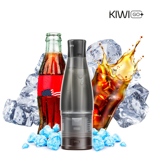 Pod-Kartuschen Kiwi GO PLUS - Cola Ice - Kiwi Vapor | 2er Pack