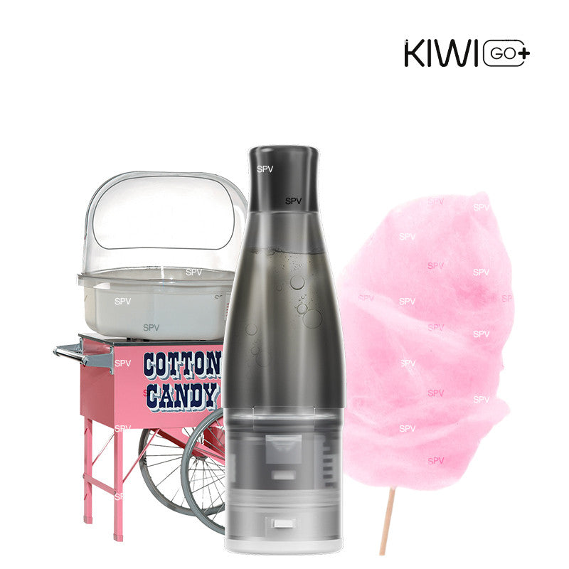 Pod-Kartuschen Kiwi GO PLUS - Cotton Candy - Kiwi Vapor | 2er Pack