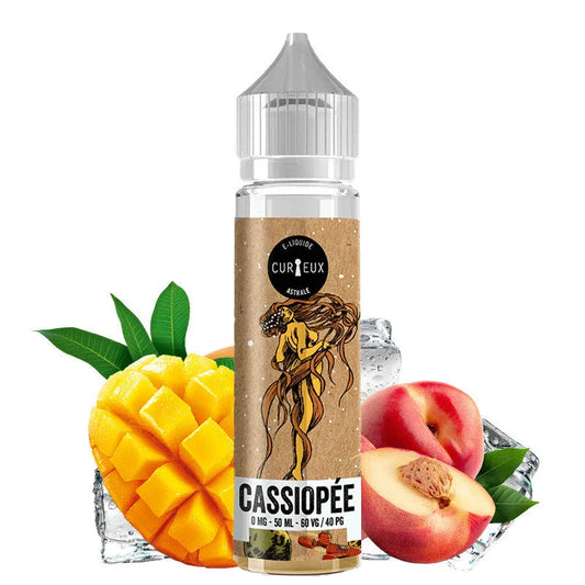 E-Liquid Cassiopée - Shortfill Format - Édition Astrale by Curieux | 50ml | 60/40
