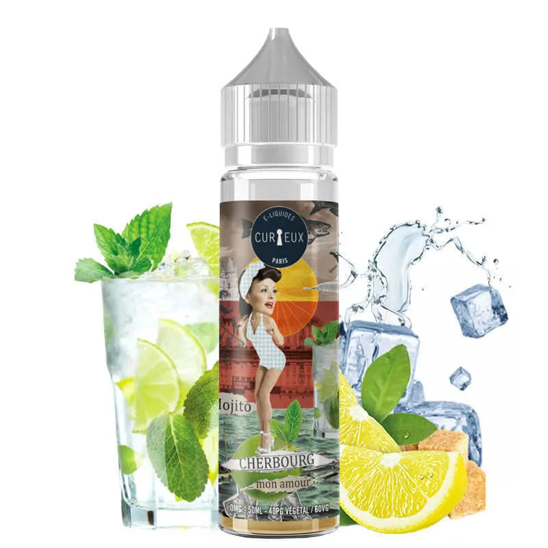 E-Liquid Cherbourg Mon Amour - Edition Hexagone by Curieux | 50ml "Shortfill 70ml" | 60/40