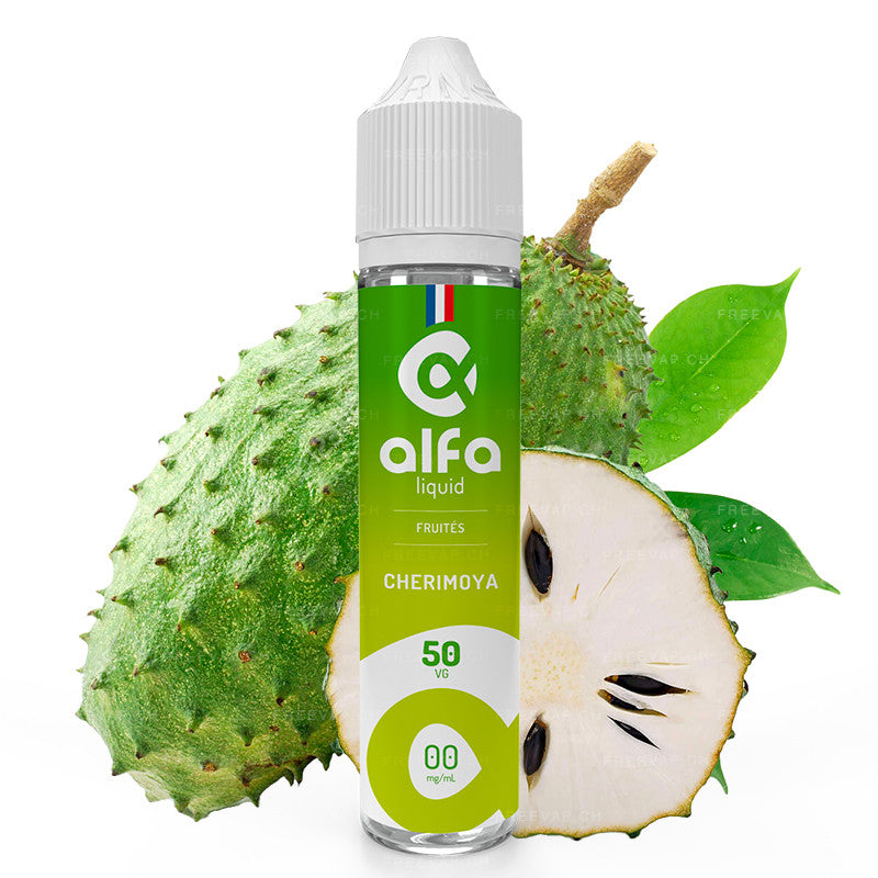 E-Liquid Cherimoya - Alfaliquid | Fruchtig | 50ml in 70ml | 50/50
