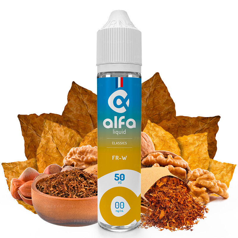 E-Liquid FR-W - Alfaliquid | Tabak | 50ml in 70ml | 50/50