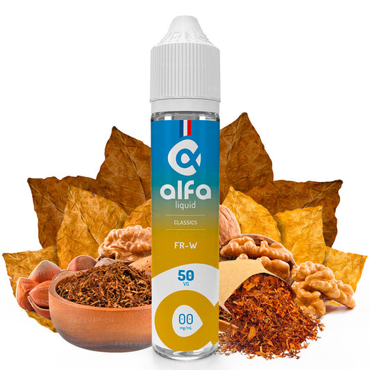 E-Liquid FR-W - Alfaliquid | Tabak | 50ml in 70ml | 50/50