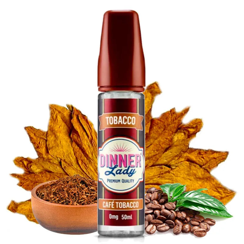 Dinner Lady Cafe Tobacco | 50ml | 70/30 E-Liquid