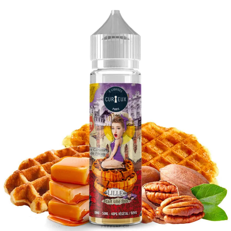 E-Liquid Lille Etait une Fois - Edition Hexagone by Curieux | 50ml "Shortfill 70ml" | 60/40