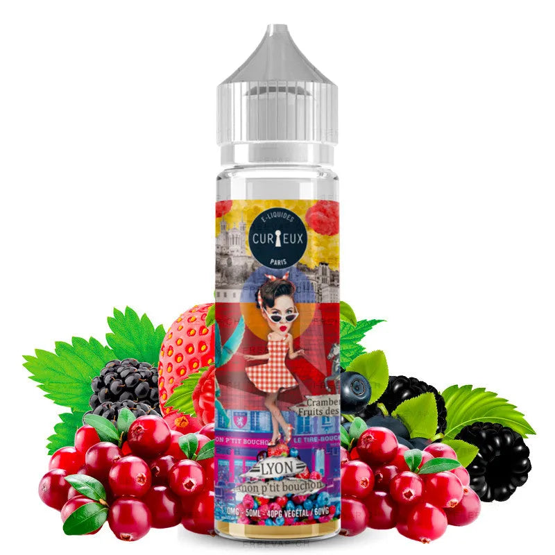 E-Liquid Lyon Mon Ptit Bouchon - Edition Hexagone by Curieux | 50ml "Shortfill 70ml" | 60/40