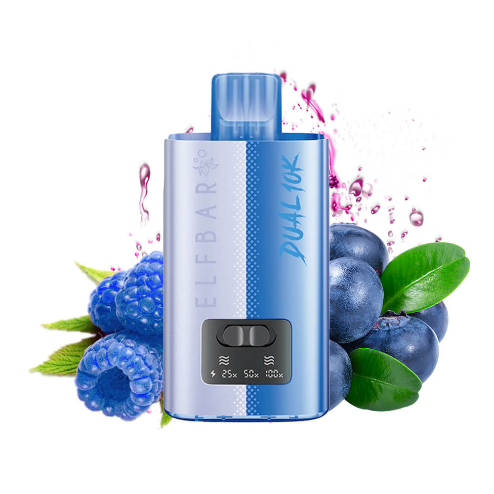 Blueberry Edition - Kit da Vape usa e getta Elf Bar Dual 10K