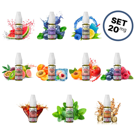 ElfLiq Set 20mg | Elf Bar Liquid | Top 10 Sorten