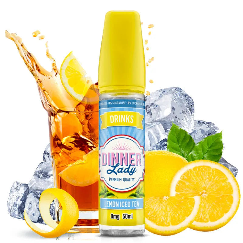 Dinner Lady Lemon Iced Tea | 50ml | 70/30 E-Liquid (Zitronen-Eistee)