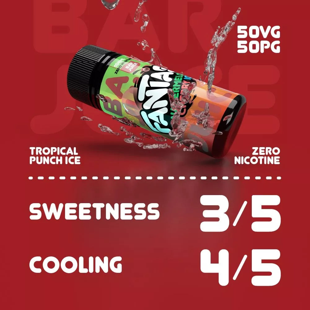 Watermelon Cherry Ice 50/50 E-Liquid | Fantasi Bar Juice