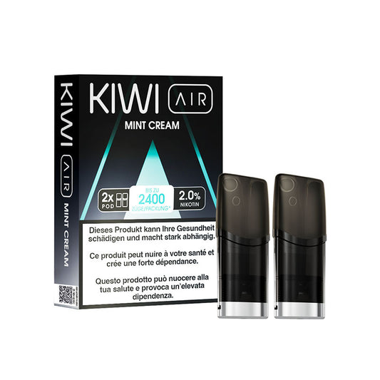Cartucce Kiwi Air - Mint Cream - Kiwi Vapor | Confezione x2