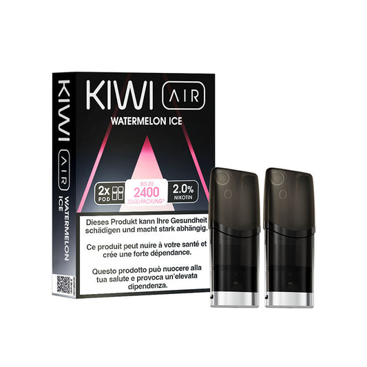 Cartucce Kiwi Air - Watermelon Ice - Kiwi Vapor | Confezione x2