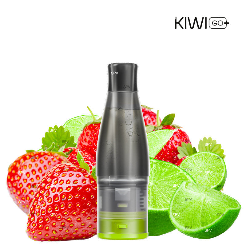 Pod-Kartuschen Kiwi GO PLUS - Strawberry Lime - Kiwi Vapor | 2er Pack
