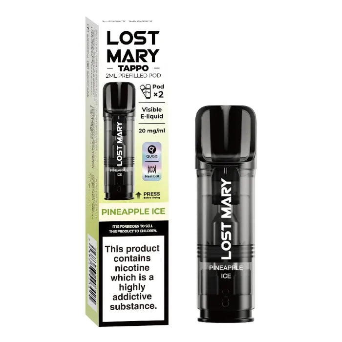 Lost Mary Tappo - Pineapple Ice - Vorgefüllte Ersatz Cartridge