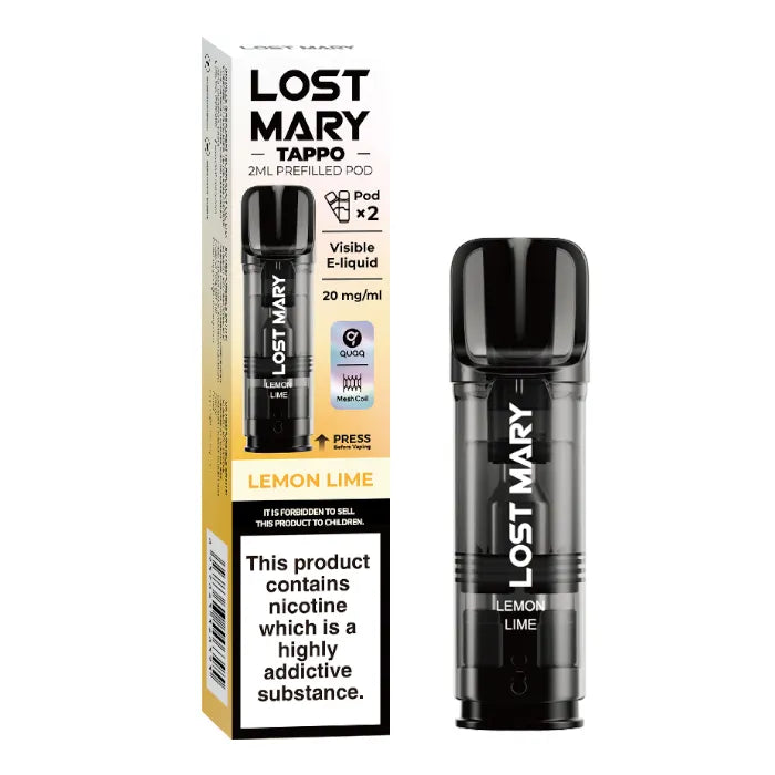 Lost Mary Tappo - Lemon Lime - Vorgefüllte Ersatz Cartridge