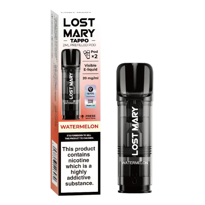 Lost Mary Tappo - Watermelon - Vorgefüllte Ersatz Cartridge