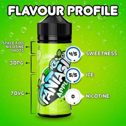 Apple Ice 70/30 E-Liquid (Apfel-Eis) | Fantasi