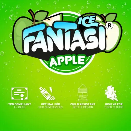 Apple Ice 70/30 E-Liquid (Apfel-Eis) | Fantasi