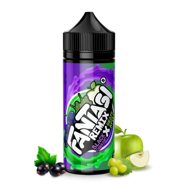 Remix Blackcurrant X Grape Apple 70/30 E-Liquid (Remix Schwarze Johannisbeere X Weintraube Apfel) | Fantasi