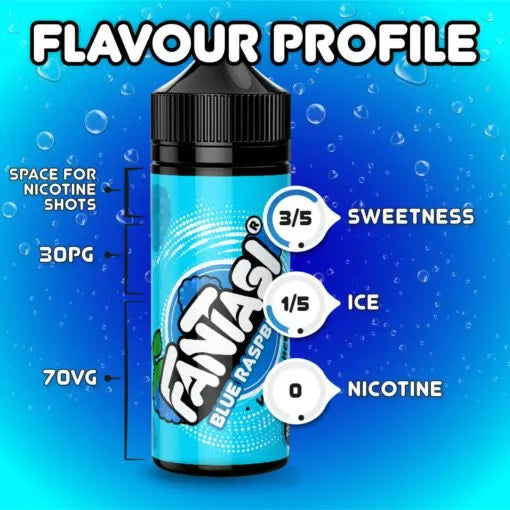 Blue Raspberry 70/30 E-Liquid (Blaue Himbeere) | Fantasi