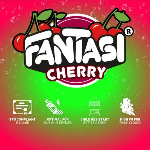 Cherry Ice 70/30 E-Liquid (Kirscheis) | Fantasi