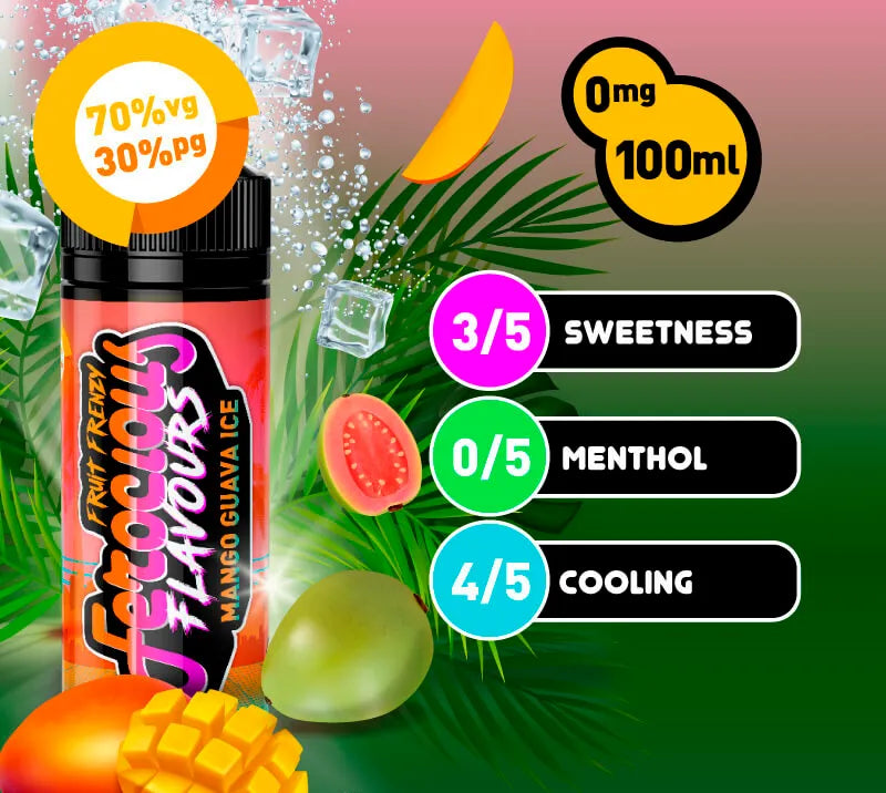 Mango Guava Ice 70/30 | Ferocious E-Liquid