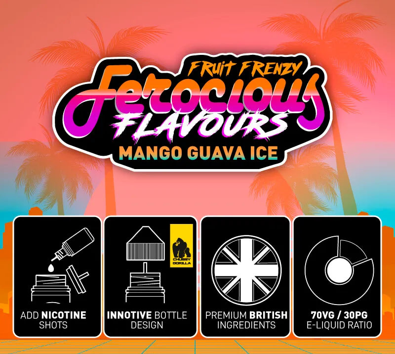 Mango Guava Ice 70/30 | Ferocious E-Liquid