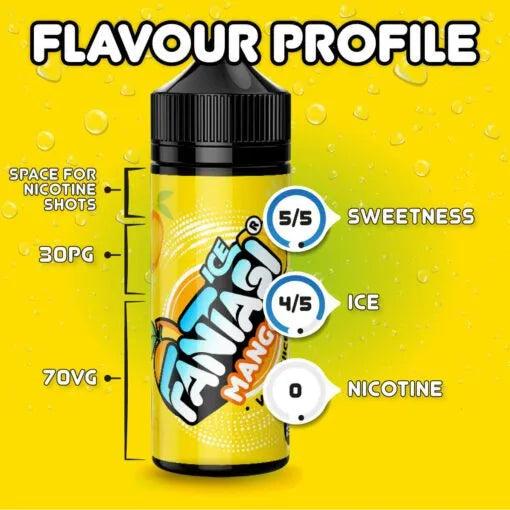 Mango Ice 70/30 E-Liquid | Fantasi