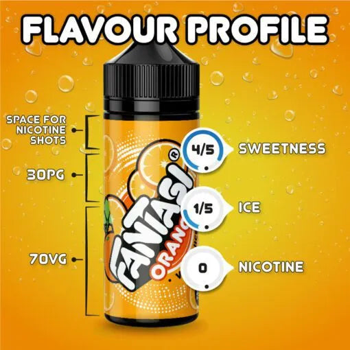 Orange 70/30 E-Liquid | Fantasi
