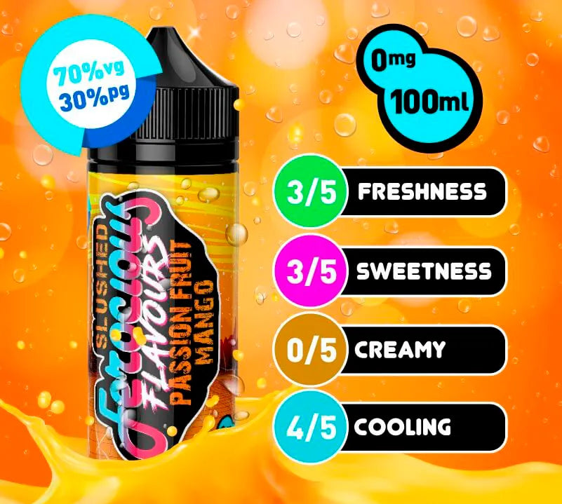 Passion Fruit Mango Slush 70/30 | Ferocious E-Liquid