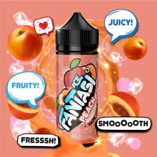 Peach Ice 70/30 E-Liquid (Pfirsich Eis) | Fantasi