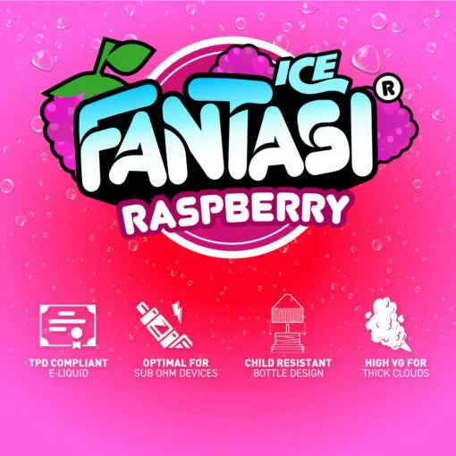 Raspberry Ice 70/30 E-Liquid (Himbeere Eis) | Fantasi