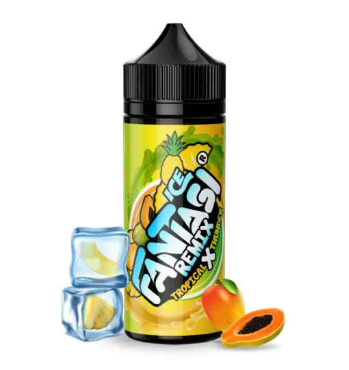 Ice Remix Tropical X Thunder 70/30 E-Liquid | Fantasi