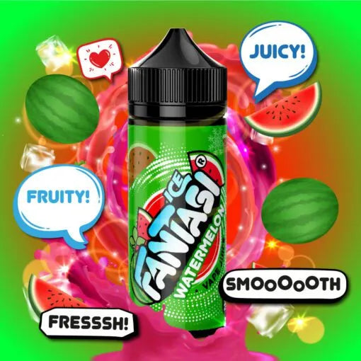 Watermelon Ice 70/30 E-Liquid (Wassermeloneneis) | Fantasi