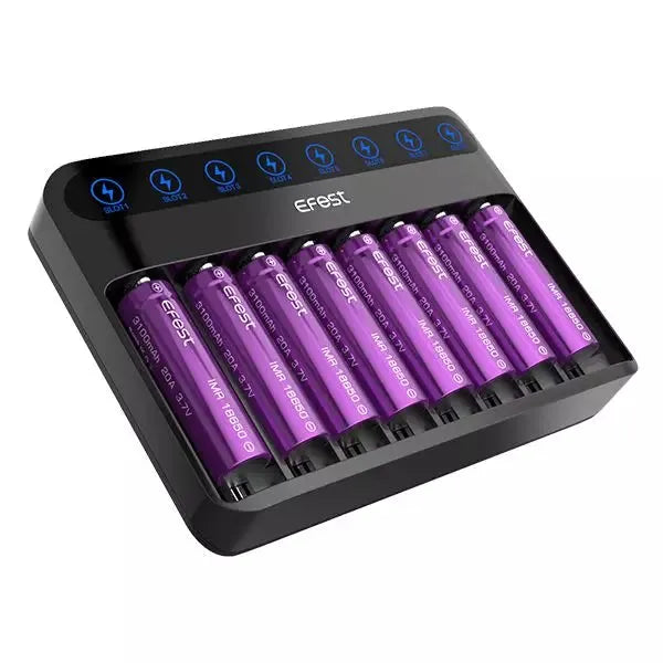 Efest LUSH Q8 LED charger