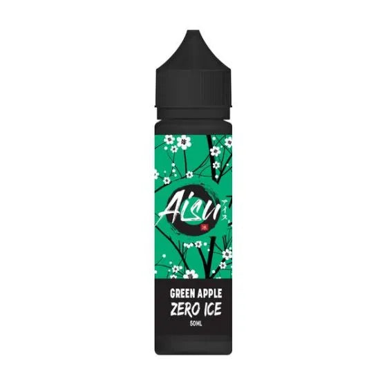 E-Liquid Green Apple Zero Ice - Aisu by Zap! Juice (Grüner Apfel) | 50 ml "Shortfill 60 ml" | 70/30