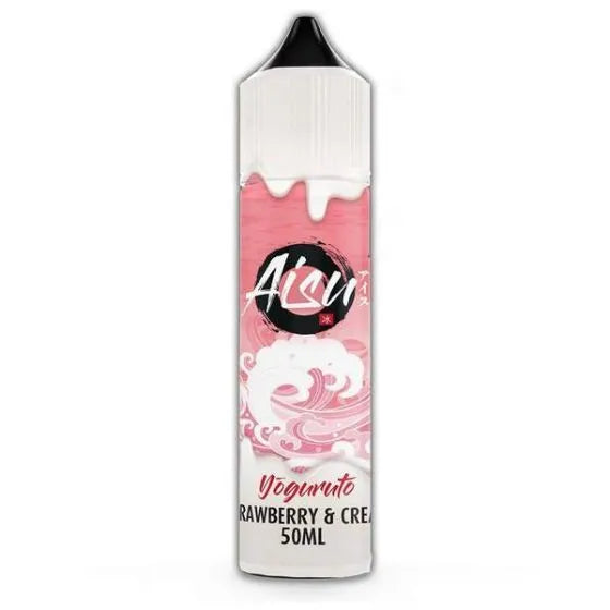 E-Liquid Strawberry & Cream - Shortfill Format - Aisu Yoguruto by Zap! Juice (Erdbeercreme) | 50ml | 70/30