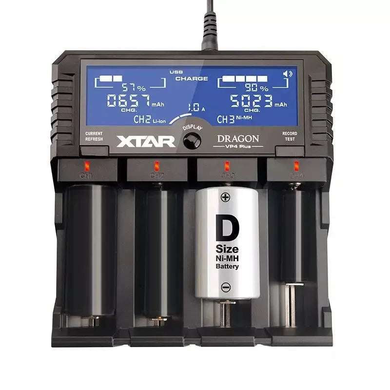 XTAR Dragon VP4 Plus Accu charger